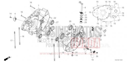 CARTER MOTEUR GB350SS de 2025